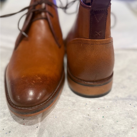 Ted Baker Tan Leather Chukka Boots - Picture 2 of 5